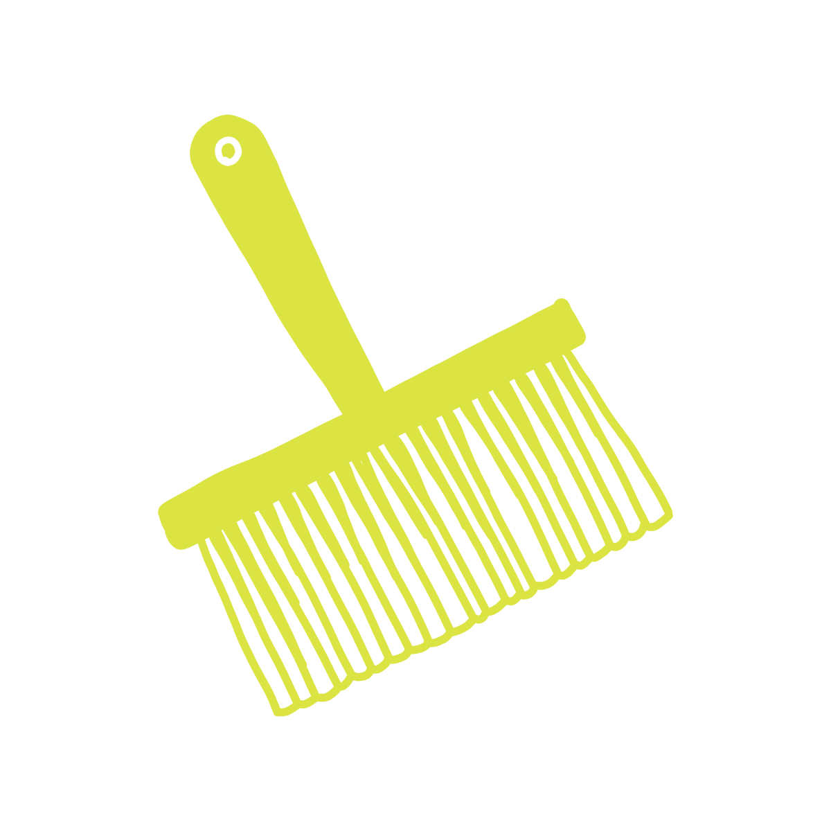 a drawing of a paste brush